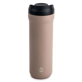 TAL Stainless Steel Java Coffee Tumbler 16 fl oz, Taupe - TAL