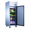 Commercial Upright Reach-in Refrigerator made by stainless steel with one door 17.72 cu.ft.  - Stainless Steel - 17.72 cu.ft.