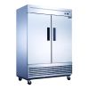 D55AR Commercial Upright Reach-in Refrigerator made by stainless steel  - stainless steel - Automatic