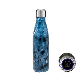 Aquaala UV Water Bottle With Temp Cap - BLACK ICE #1