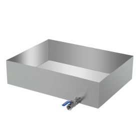 VEVOR Maple Syrup Evaporator Pan 24x18x6 Inch Stainless Steel Maple Syrup Boiling Pan for Boiling Maple Syrup - Default