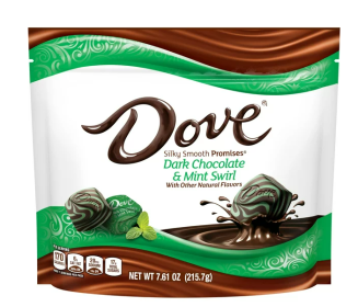 Dove Promises Mint Swirl Dark Chocolate Candy - 7.61 oz Bag - Dove