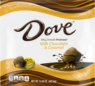 Dove Promises Milk Chocolate Caramel Candy - 14.2 oz Bag - Dove