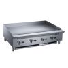 48" Griddler (24" Depth)  4-Burner Commercial  Griddle in Stainless Steel  with 4  legs - silver - stainless steel