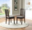 Yorktown - 5 Piece Dining Set - Dark Brown - as Pic