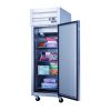 Commercial Upright Reach-in Refrigerator made by stainless steel with one door 17.72 cu.ft.  - Stainless Steel - 17.72 cu.ft.