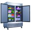 D55AR Commercial Upright Reach-in Refrigerator made by stainless steel  - stainless steel - Automatic