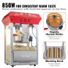 VEVOR Popcorn Popper Machine 8 Oz Countertop Popcorn Maker 850W 48 Cups Red - Default