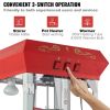 VEVOR Popcorn Popper Machine 8 Oz Countertop Popcorn Maker 850W 48 Cups Red - Default