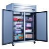 40.7 cu.ft. Commercial Upright Reach-in Refrigerator with 2 doors made by Stainless Steel  - 40.7 cu.ft. - SILVER