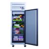 Commercial Upright Reach-in Refrigerator made by stainless steel with one door 17.72 cu.ft.  - Stainless Steel - 17.72 cu.ft.